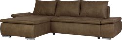 Home affaire Ecksofa »Acra«, mit Bettfunktion und Bettkasten, in Mattenoptik