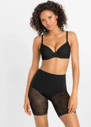 bonprix Shapingleggings elastisches Material, mittlere Formkraft, mit dekorativer Spitze
