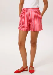 Aniston CASUAL Shorts im trendfarbenen Streifen-Dessin
