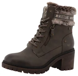 Mustang - Stiefelette, für Damen, Braun, Größe 38