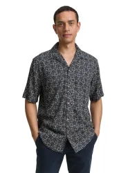 TOM TAILOR Kurzarmhemd mit All-Over Print