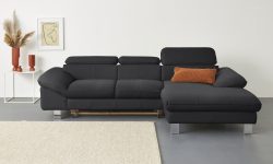 COTTA Ecksofa »Driver«, mit Kopfteilverstellung, wahlweise mit Bettfunktion