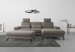 sit&more Ecksofa »Cinturo«, inklusive Sitztiefenverstellung und Federkern
