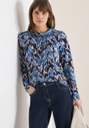 Cecil Langarmshirt mit grafischem Muster