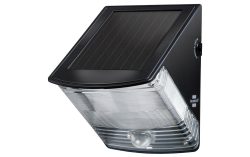 Brenenstuhl, Solar-LED-Wandleuchte SOL 04 mit IP44 schwarz