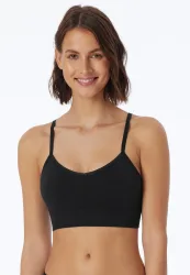 Schiesser - Casual Seamless Bustier, für Damen, Schwarz, Größe S