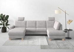 Home affaire Wohnlandschaft »Summer«, mit oder ohne Bettfunktion und Bettkasten, Cord-Bezug