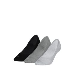 Calvin Klein - Triopack, Füsslinge, für Damen, Grau Melange, Größe 39-42