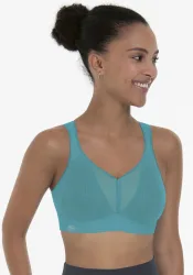 Anita - Air Control mit Delta Pad - Sport-BH, für Damen, Türkisblau, Größe 85A