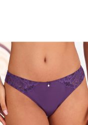 Lascana - Tanga, für Damen, Pflaume, Größe 36