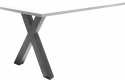 Schreibtischzusatzplatte »Mio« mit Fuss