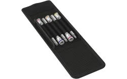 Wera 8740 Steckschlüssel-Bit-Einsatz-Set metrisch 1/4 (6.3 mm) 5teilig 05003345001