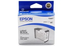 EPSON Tintenpatrone light black T580700 Stylus Pro 3800 80ml