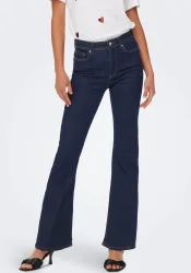 Only - Hose, für Damen, Blau Denim Dunkel, Größe M