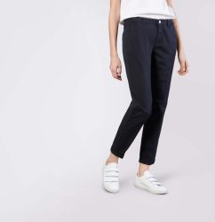 Mac - Chinohose, Slim Fit, für Damen, Marine, Größe 40