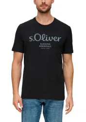 s.Oliver T-Shirt mit Logo-Print