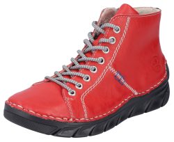 Rieker Schnürboots, mit toller Kontrastnaht
