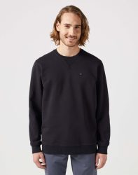 Wrangler - Sweatshirts Sign Off Crew, für Herren, Schwarz, Größe XXL