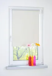 Liedeco Seitenzugrollo blickdicht energiesparend ohne Bohren
