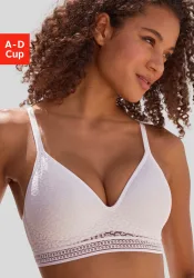 Lascana, Lascana - Bh, für Damen, Weiss, Größe 80C