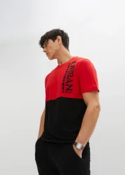 bonprix T-Shirt regular fit, kurzärmelig, aus Baumwolle