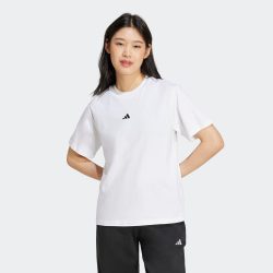 adidas - T-Shirt, kurzarm, für Damen, Weiss, Größe S