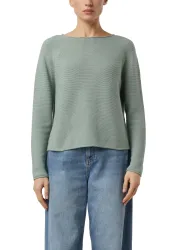 Comma Strickpullover mit feinem Struktur-Muster