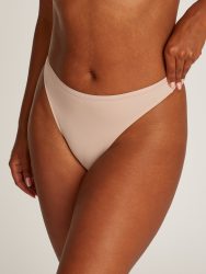 Calvin Klein - String, für Damen, Nude, Größe S