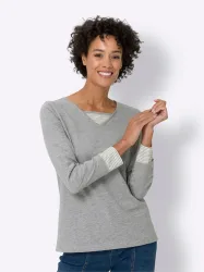 Classic Basics Langarmshirt 