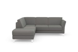 sit&more Ecksofa »Visby V«, Wahlweise mit Bettfunktion und Stauraum, frei im Raum stellbar, mit Federkern, auch erhältlich in dem besonders leicht mit Wasser zu reinigendem 