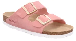 Rohde - Pantoletten, für Damen, Rosa, Größe 38