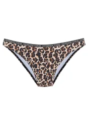 Copenhagen Studios - Bikini Unterteil, Panty, für Damen, Léopard, Größe 40