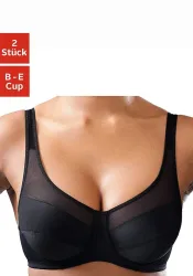 petite fleur Bügel-BH Packung, aus Microtouch-Material – auch ideal für grosse Grössen