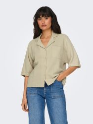 Only - Bluse, für Damen, Ecru Größe M