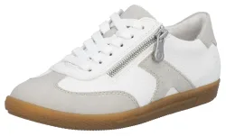 Rieker Sneaker Halbschuh, Freizeitschuh, Schnürschuh mit Reissverschluss
