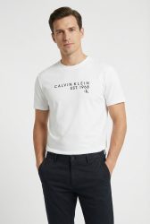 Calvin Klein Jeans - T-Shirt, für Herren, Weiss, Größe XL