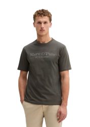 Marc O'Polo - T-Shirt  1er Pack Bequem sitzend-Big-Logo, für Herren, Grau, Größe M