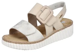 Rieker Plateausandale Sommerschuh, Sandalette, Keilabsatz, in bequemer Form