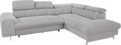 COTTA Ecksofa, mit Kopfteilverstellung, wahlweise mit Bettfunktion