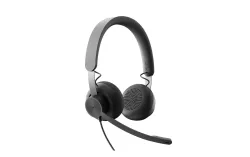 Logitech -  Zone Kopfhörer Kabelgebunden Kopfband AnrufeMusik USB Typ-C Graphit