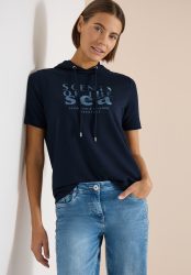 Cecil Kapuzenshirt mit Schriftzug