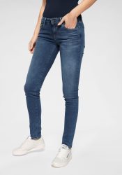 Pepe Jeans London - Jeans, Skinny Fit, für Damen, Blau Denim, Größe W28/L30