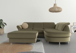 sit&more Ecksofa, wahlweise mit Bettfunktion, Bettkasten und Kopf- und Armteilverstellung