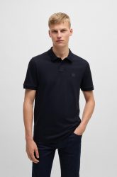 BOSS ORANGE - Poloshirt, kurzarm, für Herren, Marine, Größe XL