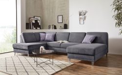 sit&more Wohnlandschaft »Clio V«, wahlweise mit Bettfunktion und Bettkasten, inklusive Federkern
