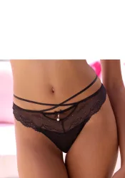 LASCANA Tanga mit verführerischem Bändchen