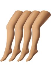 Camano Strumpfhose, 40 DEN, (Set, 4 St.), Flache Naht