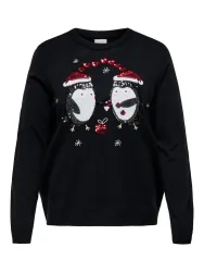ONLY CARMAKOMA Weihnachtspullover 
