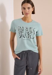Cecil Kurzarmshirt Sommershirt mit Frontprint