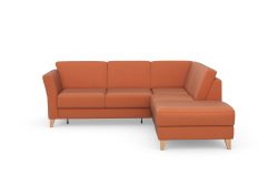 sit&more Ecksofa »Visby V«, Wahlweise mit Bettfunktion und Stauraum, frei im Raum stellbar, mit Federkern, auch erhältlich in dem besonders leicht mit Wasser zu reinigendem 